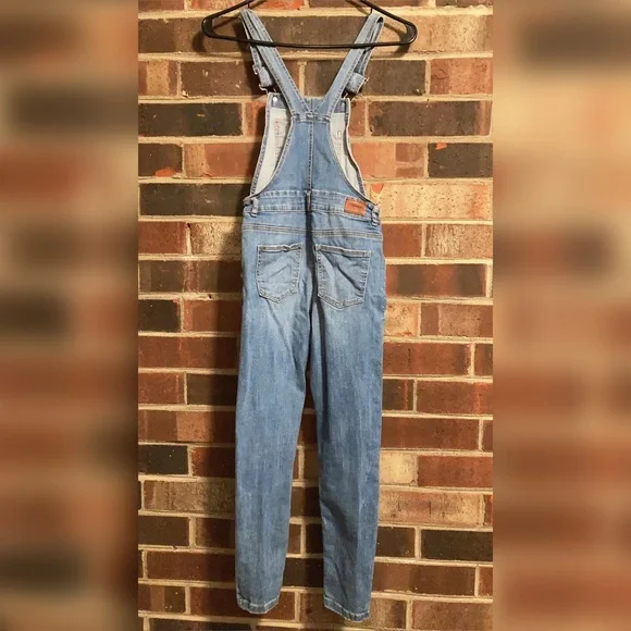 Zara Girl Denim Jumpsuit - Picture 5 of 8